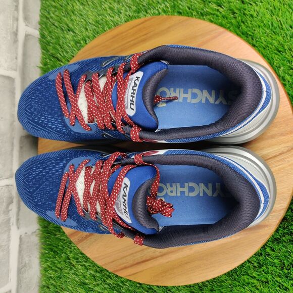 Karhu Synchron 2.0 Men’s Size 10.5 ‘Ensign Nlue/Rio Red Running Shoes F103002 main image 10